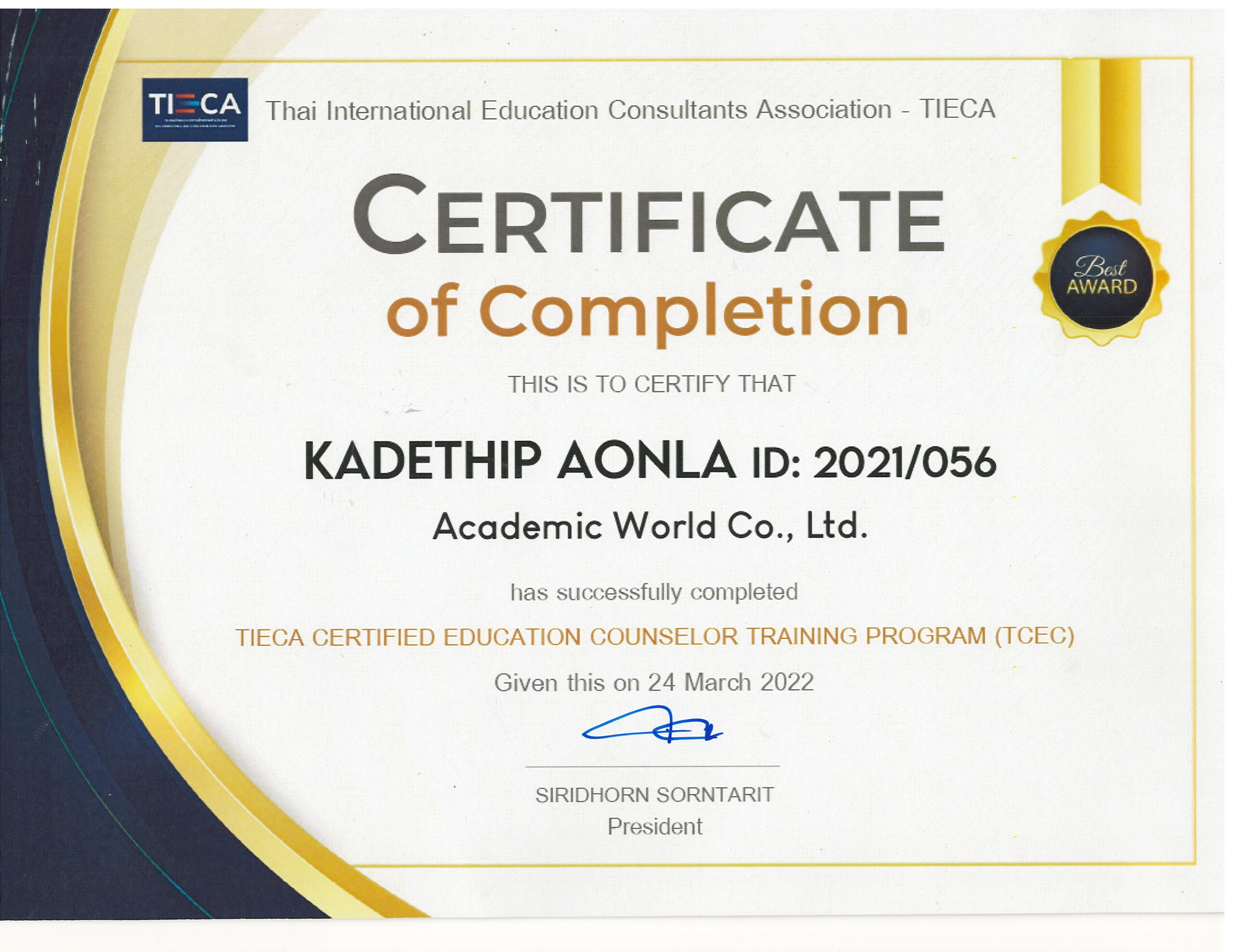 5.KATE Training program 2022